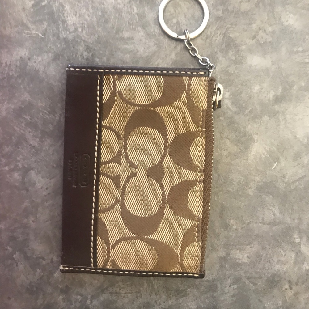 Coach card holder